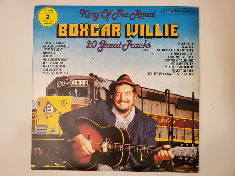 Boxcar Willie King Of The Road: 20 Great Tracks vinyl record